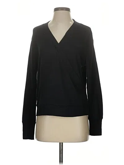 Pre-owned Jcrew Pullover Sweater In Black