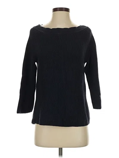 Pre-owned Jcrew Pullover Sweater In Black