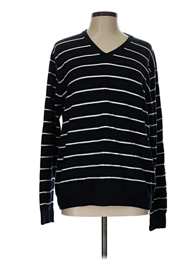 Pre-owned Jcrew Pullover Sweater In Black