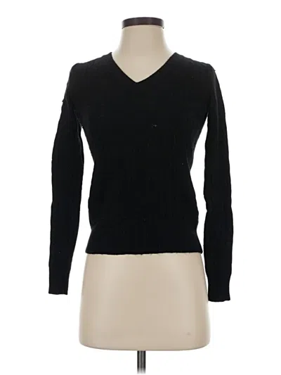 Pre-owned Jcrew Pullover Sweater In Black