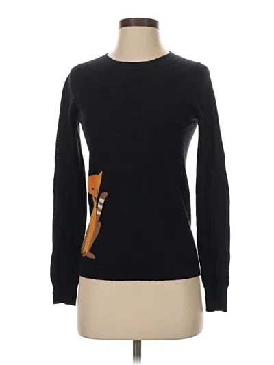 Pre-owned Jcrew Pullover Sweater In Black