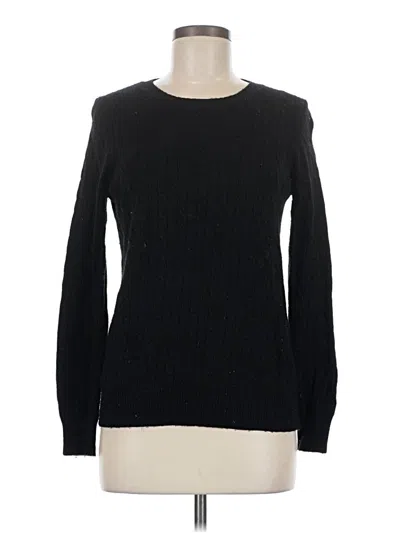 Pre-owned Jcrew Pullover Sweater In Black
