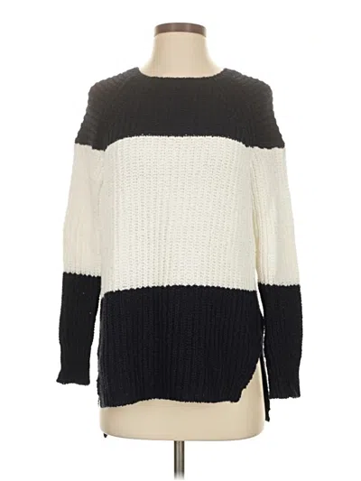 Pre-owned Jcrew Pullover Sweater In Black