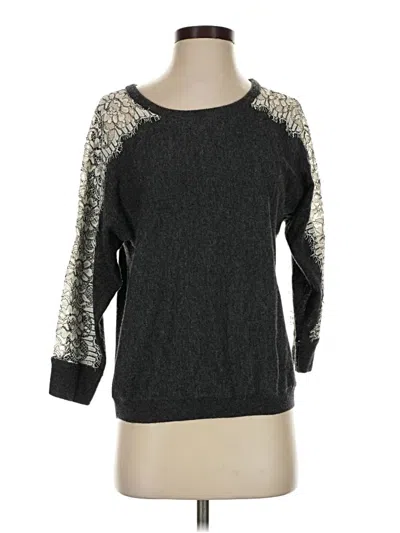 Pre-owned Jcrew Pullover Sweater In Black