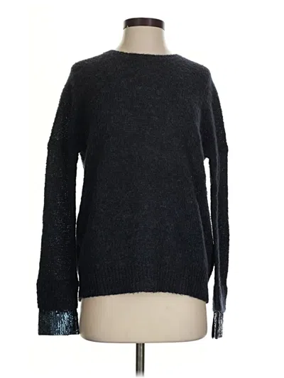 Pre-owned Jcrew Pullover Sweater In Black