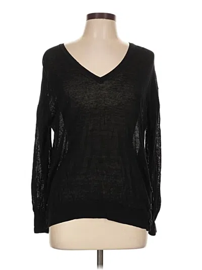 Pre-owned Jcrew Pullover Sweater In Black