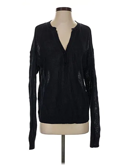 Pre-owned Jcrew Pullover Sweater In Black