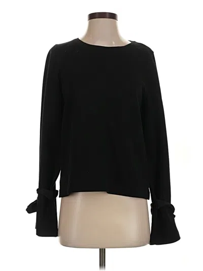 Pre-owned Jcrew Pullover Sweater In Black