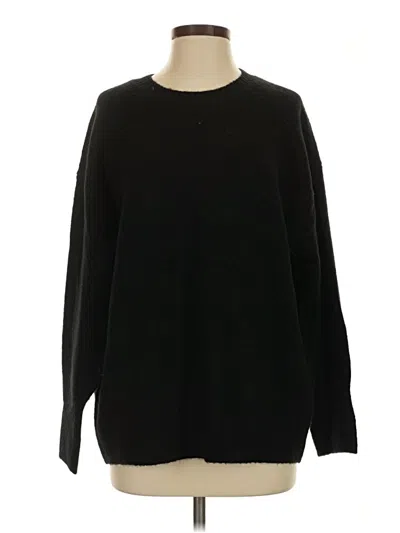Pre-owned Jcrew Pullover Sweater In Black
