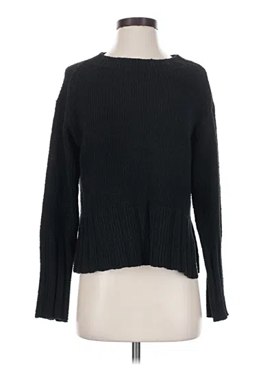 Pre-owned Jcrew Pullover Sweater In Black