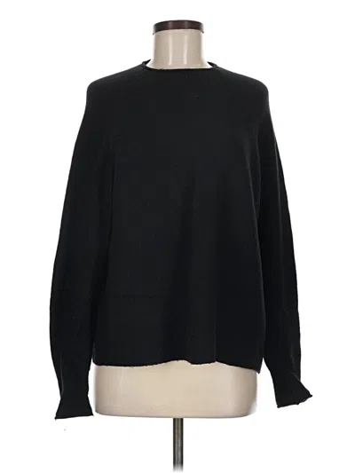 Pre-owned Jcrew Pullover Sweater In Black