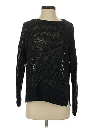 Pre-owned Jcrew Pullover Sweater In Black