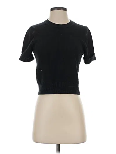 Pre-owned Jcrew Pullover Sweater In Black