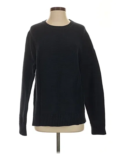 Pre-owned Jcrew Pullover Sweater In Black