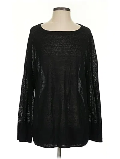 Pre-owned Jcrew Pullover Sweater In Black