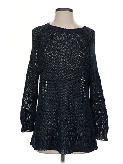 Pre-owned Jcrew Pullover Sweater In Black