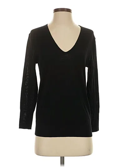 Pre-owned Jcrew Pullover Sweater In Black