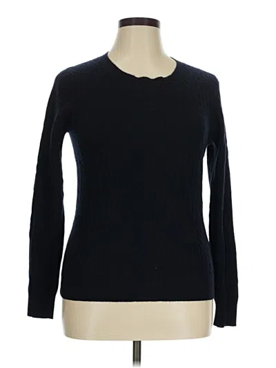Pre-owned Jcrew Pullover Sweater In Black