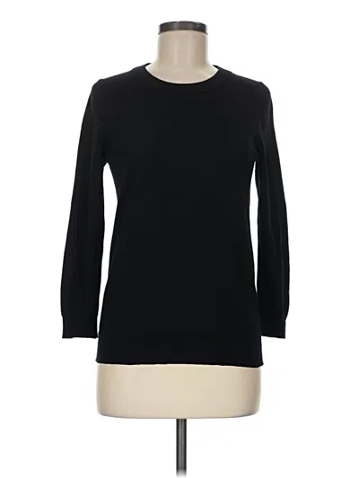 Pre-owned Jcrew Pullover Sweater In Black
