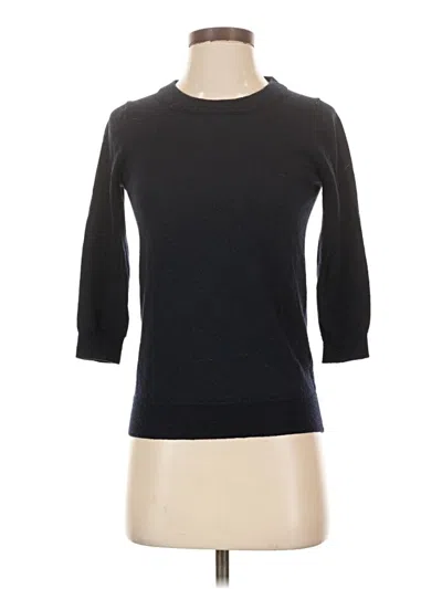 Pre-owned Jcrew Pullover Sweater In Black