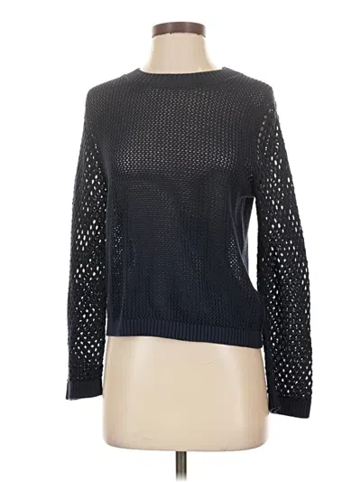 Pre-owned Jcrew Pullover Sweater In Black