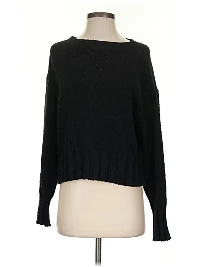 Pre-owned Jcrew Pullover Sweater In Black