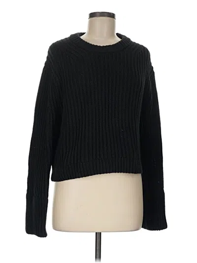 Pre-owned Jcrew Pullover Sweater In Black