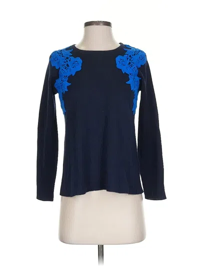 Pre-owned Jcrew Pullover Sweater In Blue