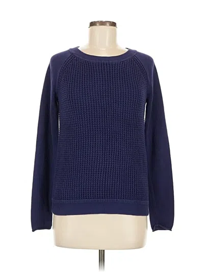 Pre-owned Jcrew Pullover Sweater In Blue