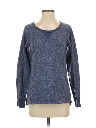 Pre-owned Jcrew Pullover Sweater In Blue