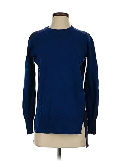 Pre-owned Jcrew Pullover Sweater In Blue