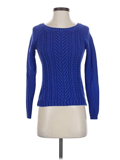 Pre-owned Jcrew Pullover Sweater In Blue