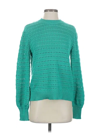 Pre-owned Jcrew Pullover Sweater In Blue