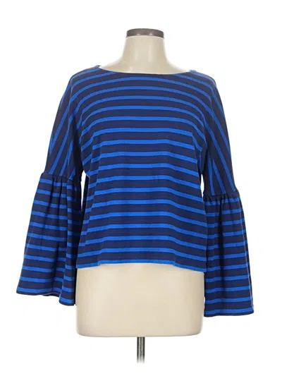 Pre-owned Jcrew Pullover Sweater In Blue