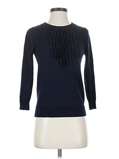 Pre-owned Jcrew Pullover Sweater In Blue