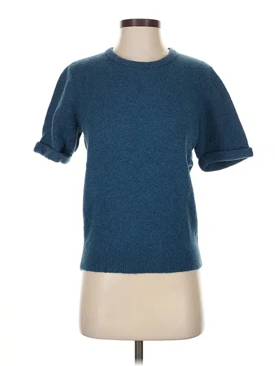 Pre-owned Jcrew Pullover Sweater In Blue