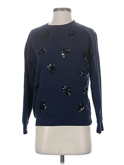 Pre-owned Jcrew Pullover Sweater In Blue
