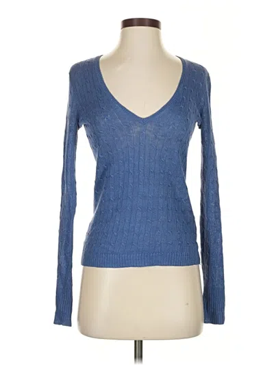 Pre-owned Jcrew Pullover Sweater In Blue