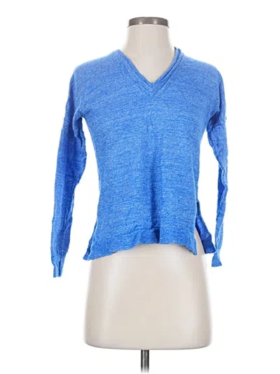 Pre-owned Jcrew Pullover Sweater In Blue