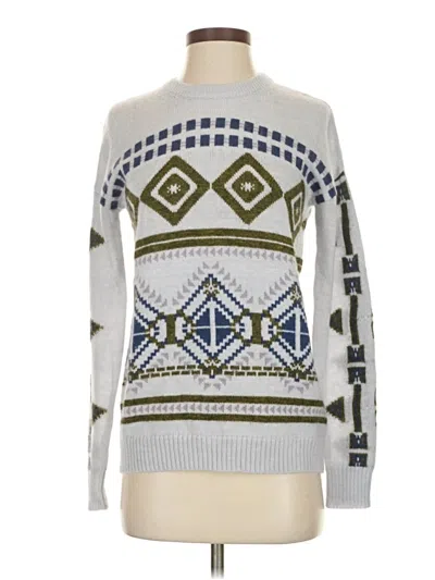 Pre-owned Jcrew Pullover Sweater In Blue