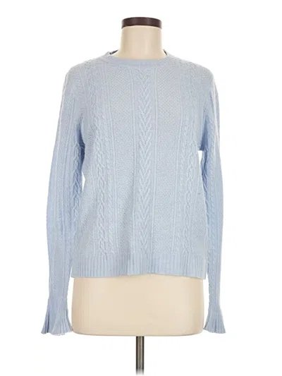 Pre-owned Jcrew Pullover Sweater In Blue