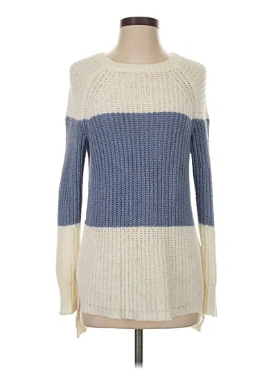 Pre-owned Jcrew Pullover Sweater In Blue