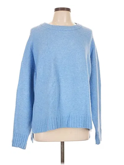 Pre-owned Jcrew Pullover Sweater In Blue
