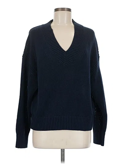 Pre-owned Jcrew Pullover Sweater In Blue