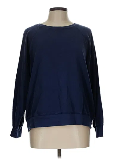 Pre-owned Jcrew Pullover Sweater In Blue
