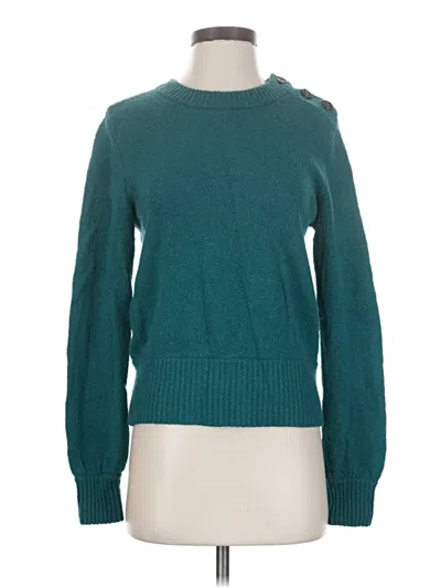 Pre-owned Jcrew Pullover Sweater In Blue