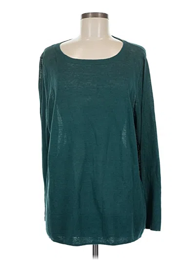 Pre-owned Jcrew Pullover Sweater In Blue