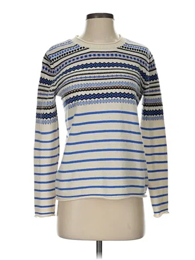 Pre-owned Jcrew Pullover Sweater In Blue
