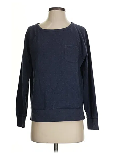 Pre-owned Jcrew Pullover Sweater In Blue