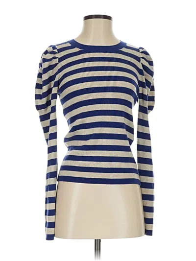 Pre-owned Jcrew Pullover Sweater In Blue
